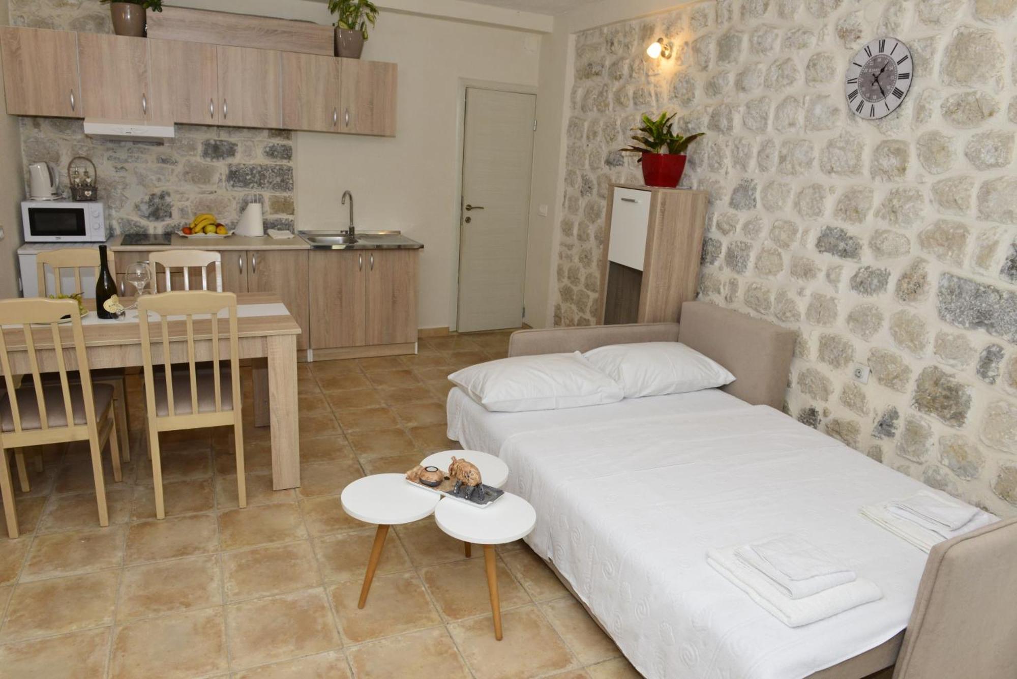Villa Andrea Apartments With Parking Kotor Zimmer foto